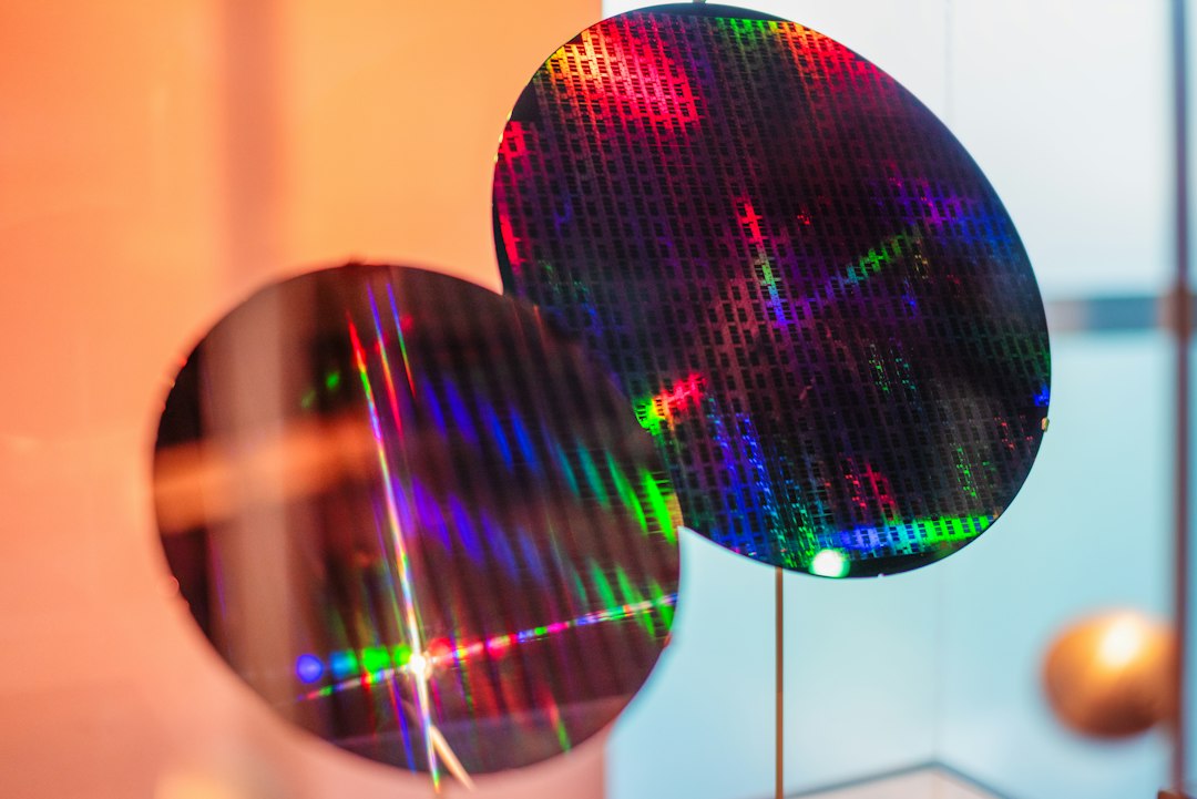 a close up of a mirror with a reflection of a person