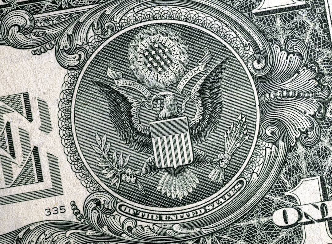 Great seal of the united states on a dollar bill